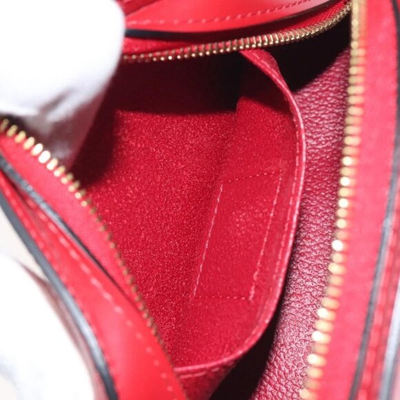 LOUIS VUITTON Epi Dauphine PM Pouch Castilian Red - Picture 10 of 15